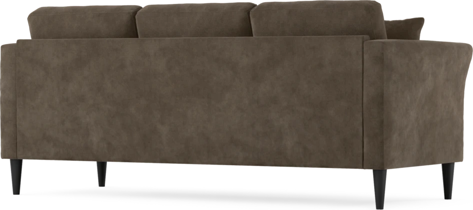 Eden - 3-sits soffa - Brun
