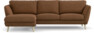 Madison Lux - 2-sits soffa med schäslong vänster - Brun