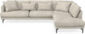 Harper - 3-sits soffa med divan höger - Beige