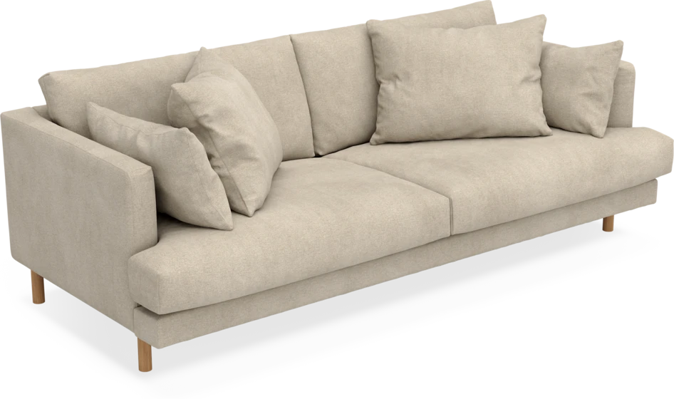 Harper - 3-sits soffa - Beige