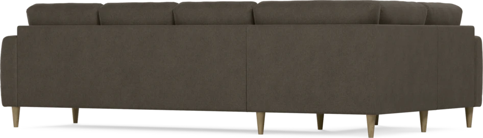 Eden - Hörnsoffa, 1+3-sits - Brun
