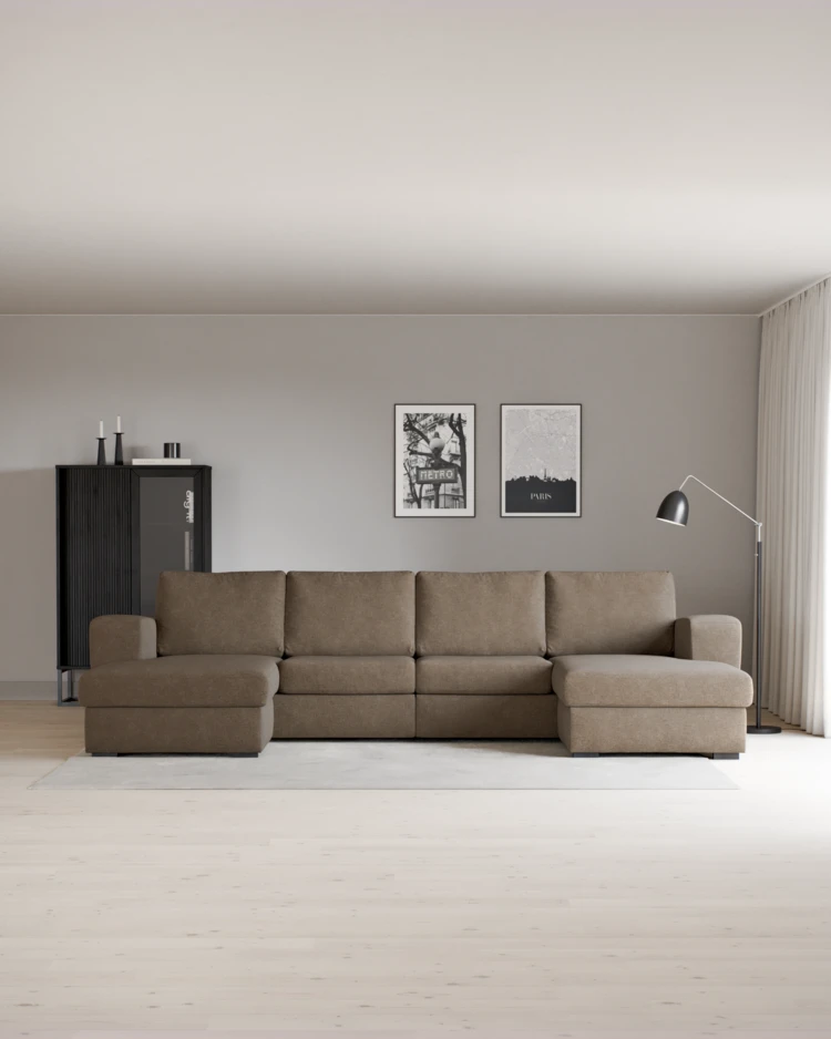 Friday - 2-sits soffa med två schäslonger - inspiration