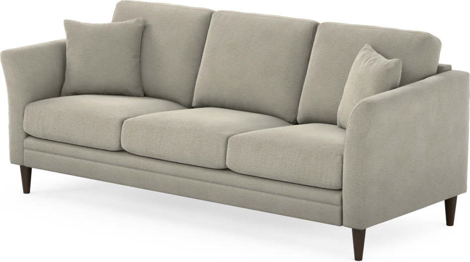 Eden - 3-sits soffa - Brun