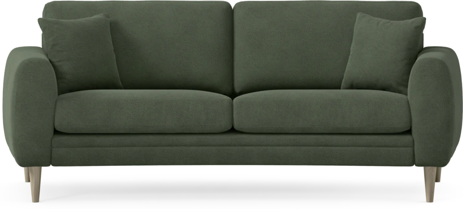Eden - 2,5-sits soffa svängd - Grön