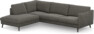 Madison - 3-sits soffa med divan vänster - Grå
