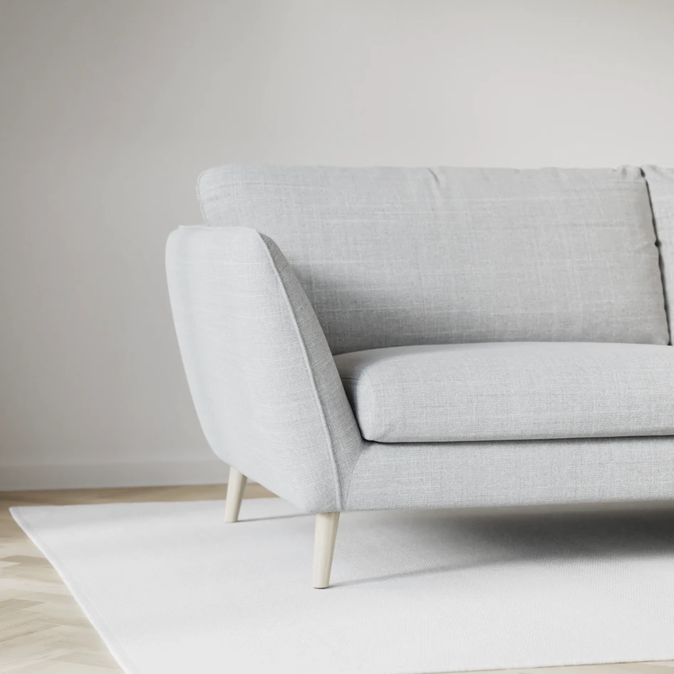 Madison Lux - 2-sits soffa med divan vänster och höger - Grå