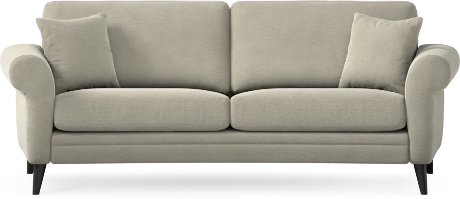 Eden - 2,5-sits soffa svängd - Brun