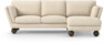 Madison - 2-sits soffa med schäslong höger - Beige