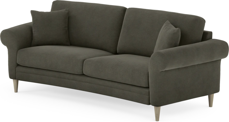 Eden - 2,5-sits soffa svängd - Grå