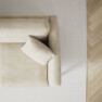 Eden - 3-sits soffa med divan - Beige