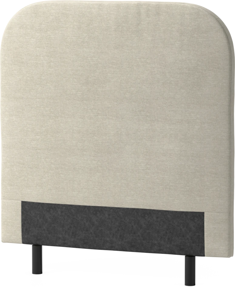 Delux Rundad - Sänggavel, 90-210 cm - Beige