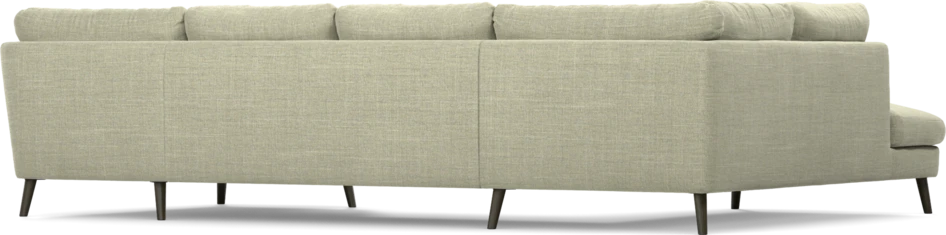 Madison Lux - 2-sits soffa med divan vänster och schäslong höger - Grön