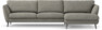 Madison Lux - 3-sits soffa med schäslong höger - Vit