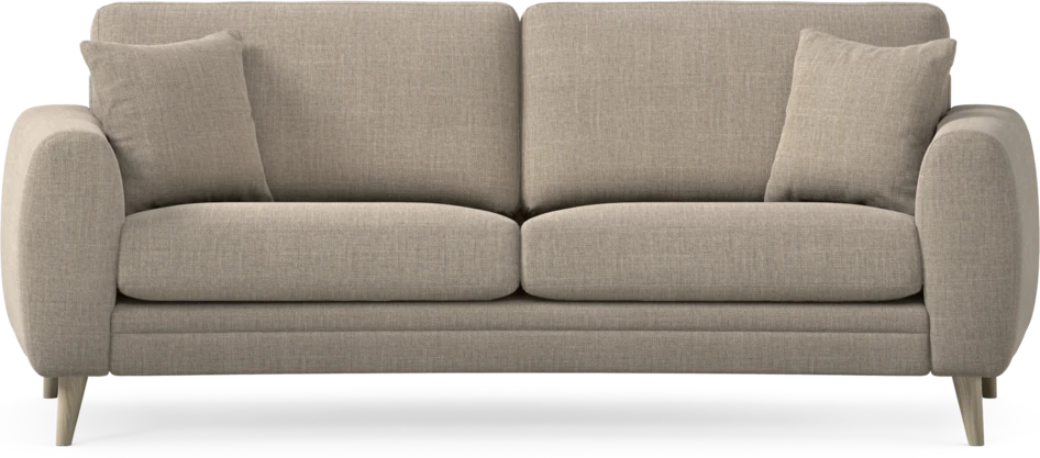 Eden - 2,5-sits soffa svängd - Beige