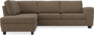 Friday - 2,5-sits soffa med divan vänster - Brun