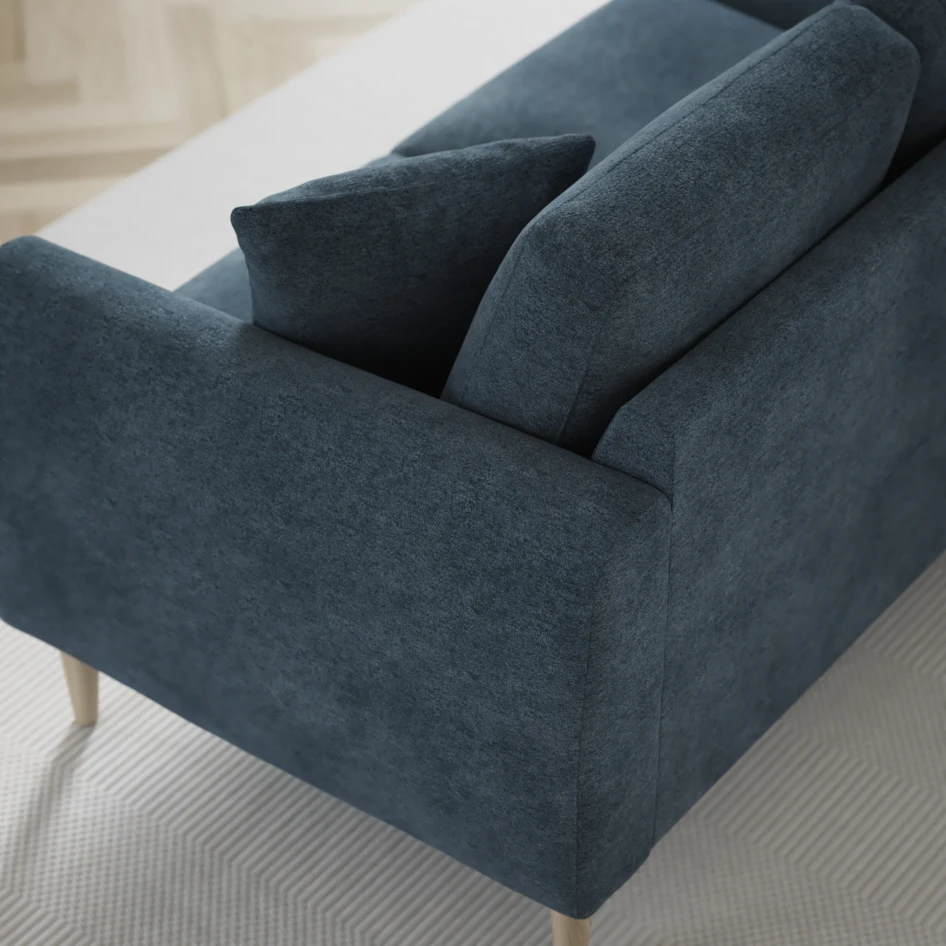 Eden - 2,5-sits soffa - Blå