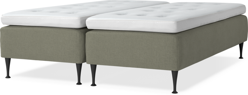 Delux Sense - Ramsäng, dubbelsäng med bäddmadrass