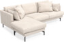 Harper - 4-sits med schäslong vänster - Beige