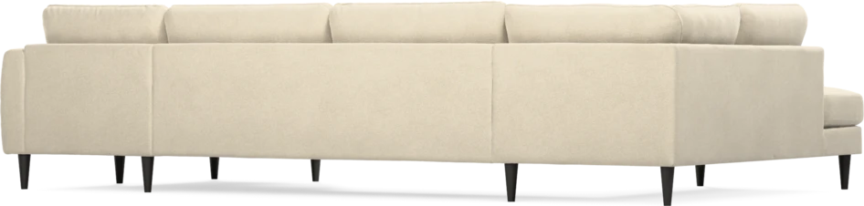 Bridge - 3-sits soffa med divan vänster och schäslong höger - Beige