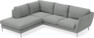 Madison - 2-sits soffa med divan vänster - Grå