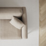 Eden - 3-sits soffa med schäslong - Beige