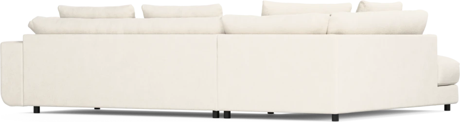 Amie - 3-sits med divan vänster - Vit