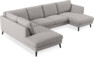 Madison Lux - 2-sits soffa med divan vänster och schäslong höger - Beige