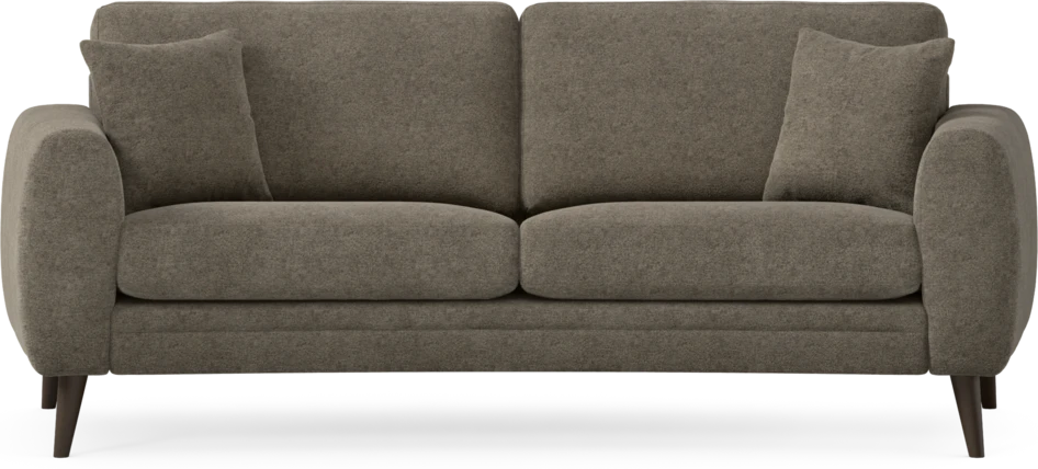 Eden - 2,5-sits soffa svängd - Brun
