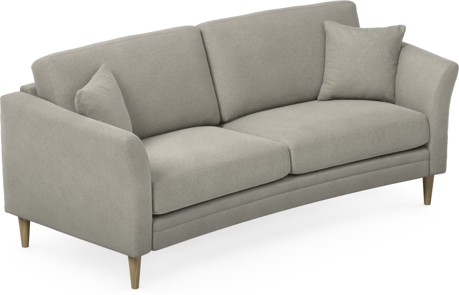 Eden - 2,5-sits soffa svängd - Grå