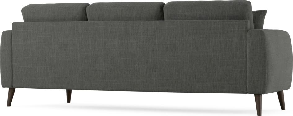 Eden - 3-sits soffa svängd - Grå