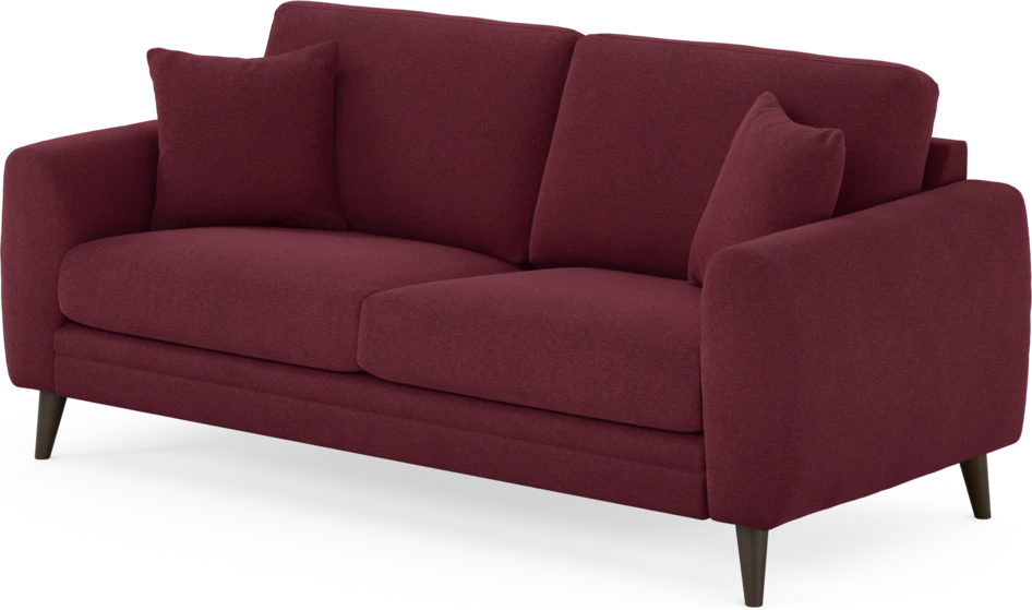 Eden - 2,5-sits soffa - Röd