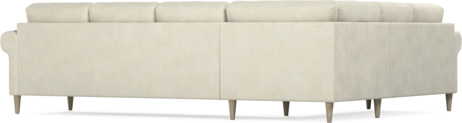Eden - Hörnsoffa, 2+3-sits - Vit