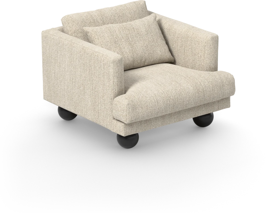 Harper - Fåtölj - Beige