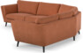Madison Lux - Hörnsoffa 3+2-sits, hörn 2 - Orange