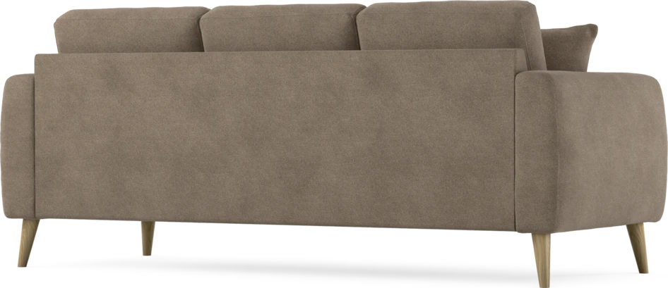 Eden - 3-sits soffa - Brun