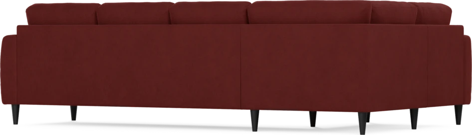 Eden - Hörnsoffa, 1+3-sits - Röd
