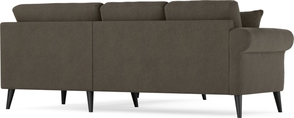 Eden - Hörnsoffa, 2+2-sits - Brun