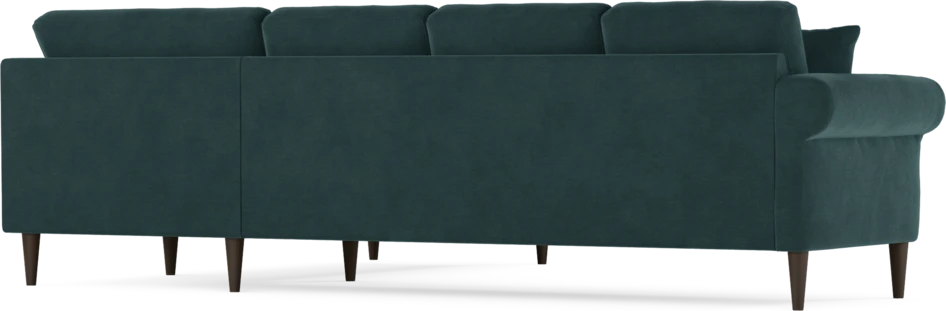 Eden - Hörnsoffa, 3+2-sits - Blå