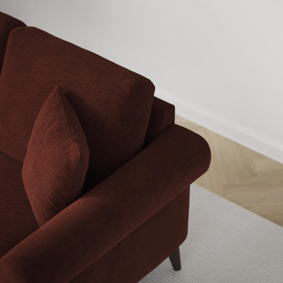 Eden - 2-sits soffa - Orange