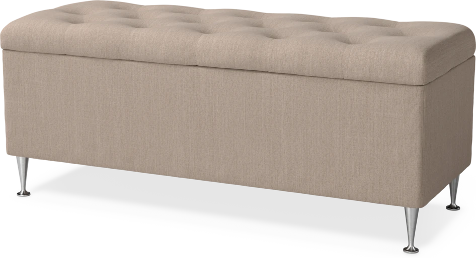 New York - Sittbänk med förvaring - Beige
