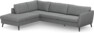 County - 2,5-sits soffa med divan vänster - Grå