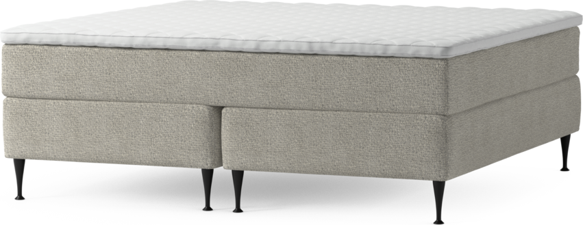 Delux Exclusive - Kontinentalsäng, dubbelsäng med bäddmadrass och sängben