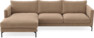 Impression Delux - 3-sits soffa med schäslong vänster - Beige