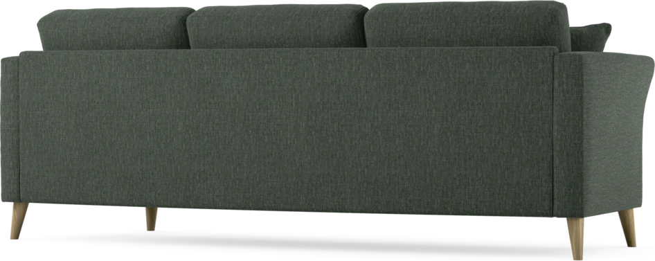 Eden - 3-sits soffa svängd - Grön
