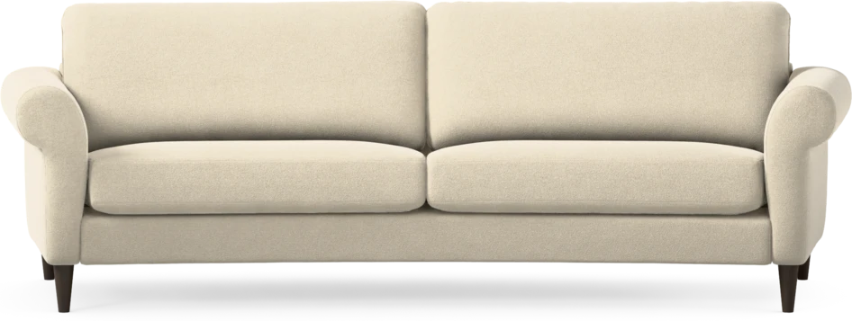 Bridge - 3-sits soffa svängd - Beige