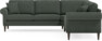 Eden - Hörnsoffa, 2,5+2,5-sits - Grön