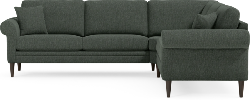 Eden - Hörnsoffa, 2,5+2,5-sits - Grön