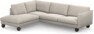 Madison - 3-sits soffa med divan vänster - Beige
