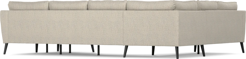 County - Hörnsoffa, 2+3-sits med schäslong höger - Beige