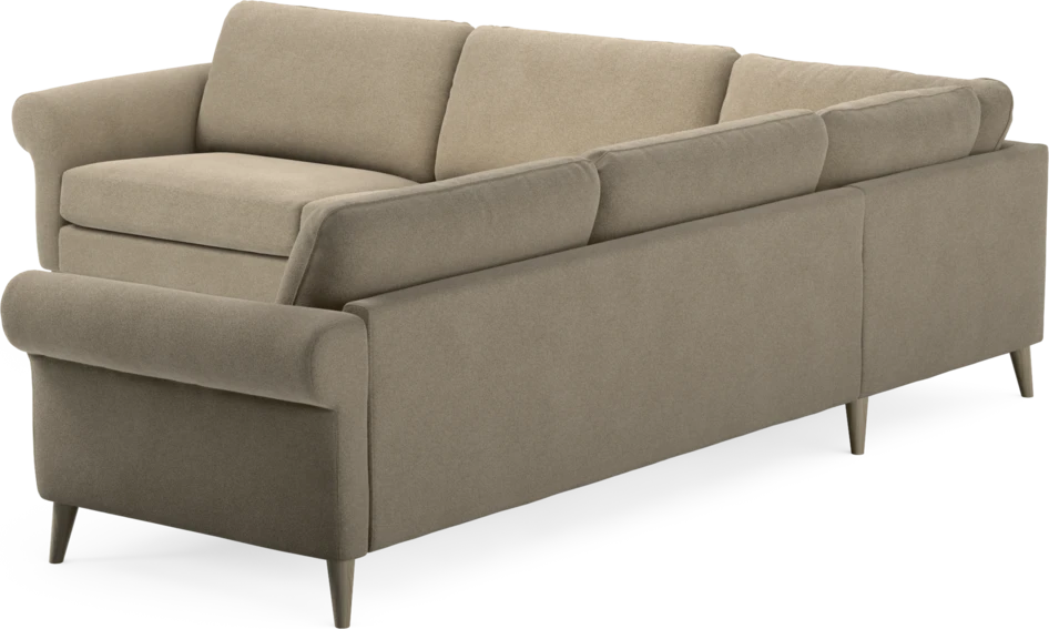 Bridge - Hörnsoffa, 3+3-sits - Beige